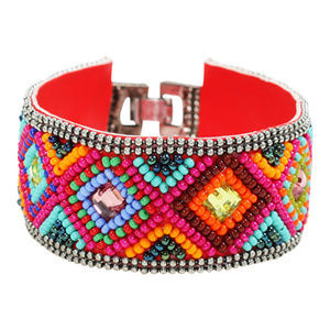 Soan Diamond Bracelet in Multi-Color.